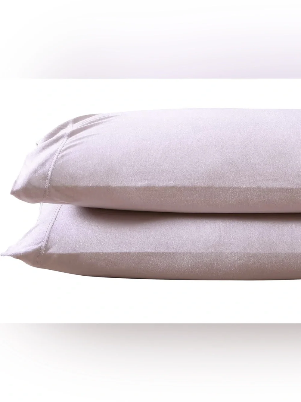 100% Modal Beech Tree Pillowcase Set Standard Jersey Knit Tencel Brielle Home
